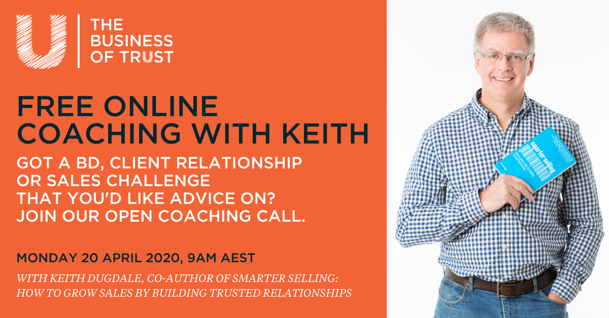 Free online sales coaching with Keith